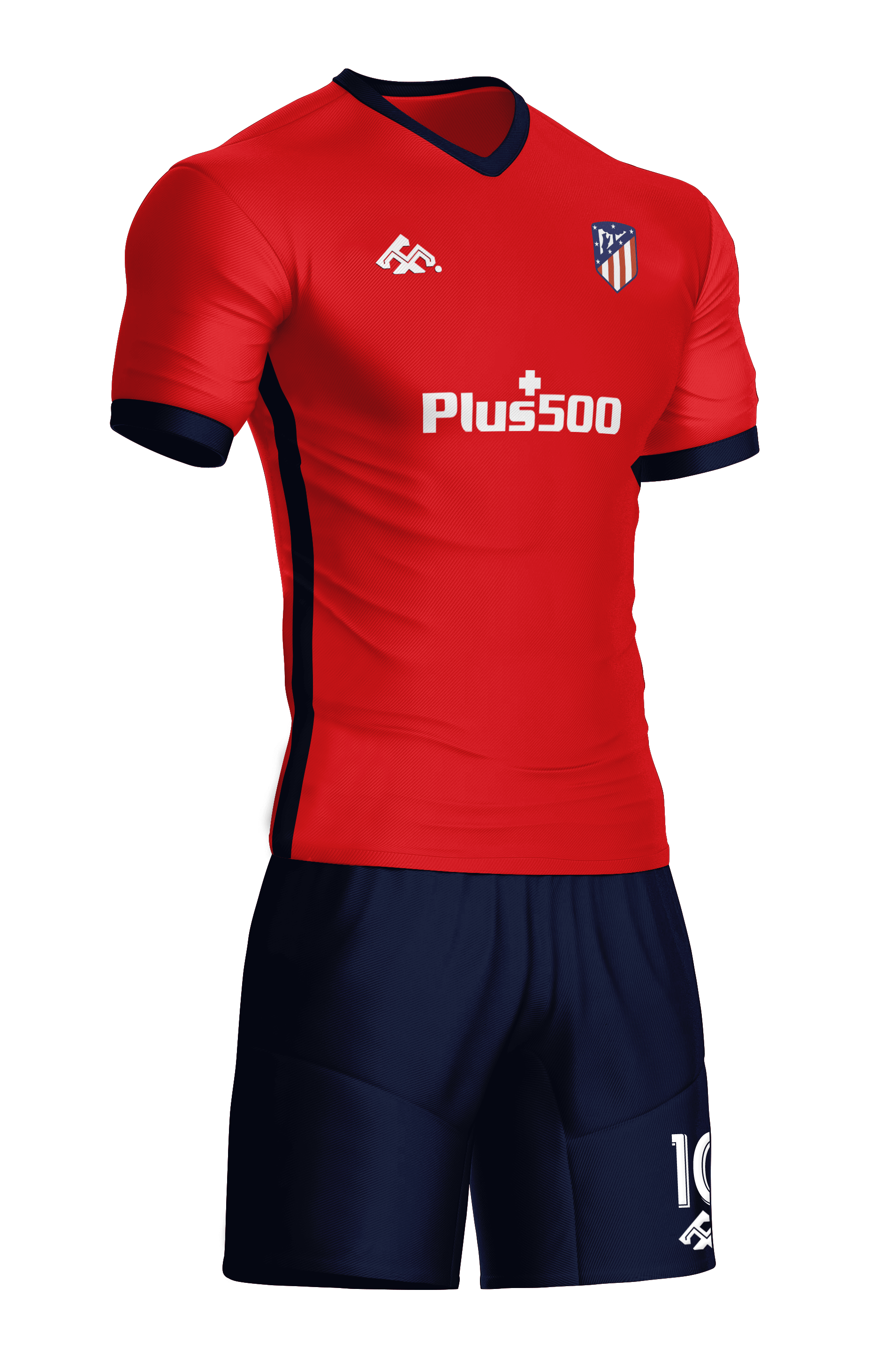 Atlético de Madrid #55 Rojo
